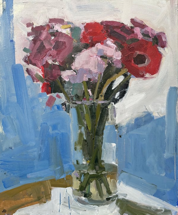 John Dobbs, Flowers in a Vase II (Hungerford Gallery)