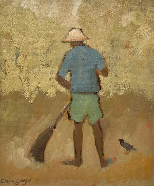 Clare Granger, Sweeping (Hungerford Gallery)