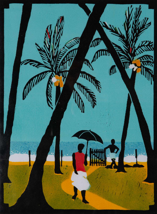 Dione Verulam, Selling Fish at the Garden Gate, Sri Lanka