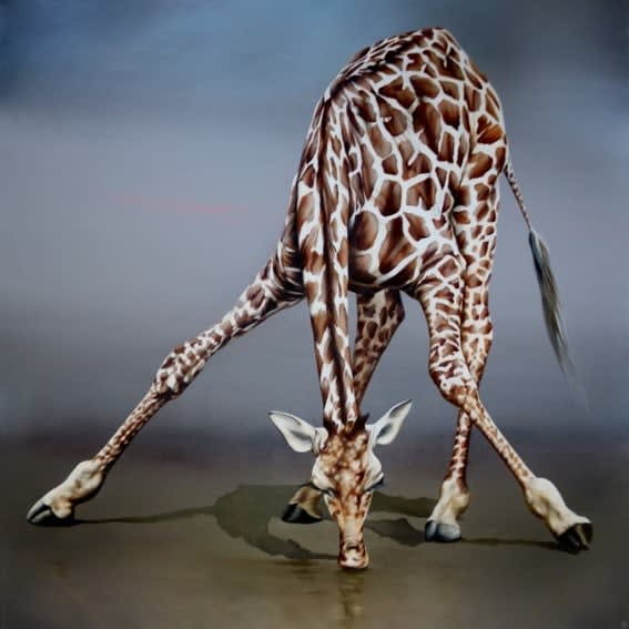 Robina Yasmin, Watering Hole (Unframed) (London Gallery)