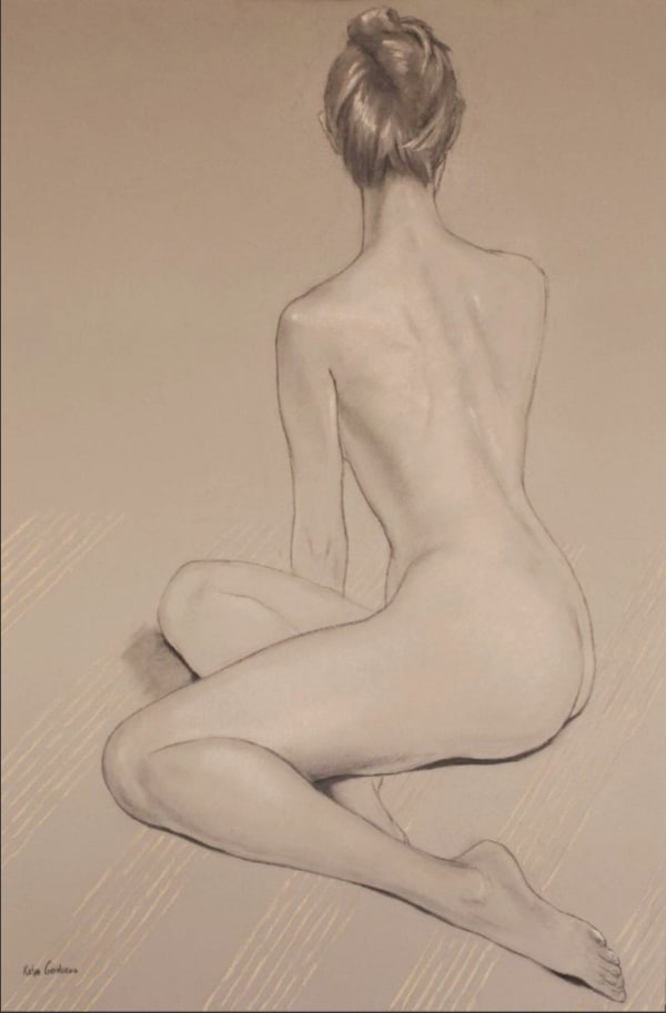 Katya Gridneva, Nude (Hungerford Gallery)