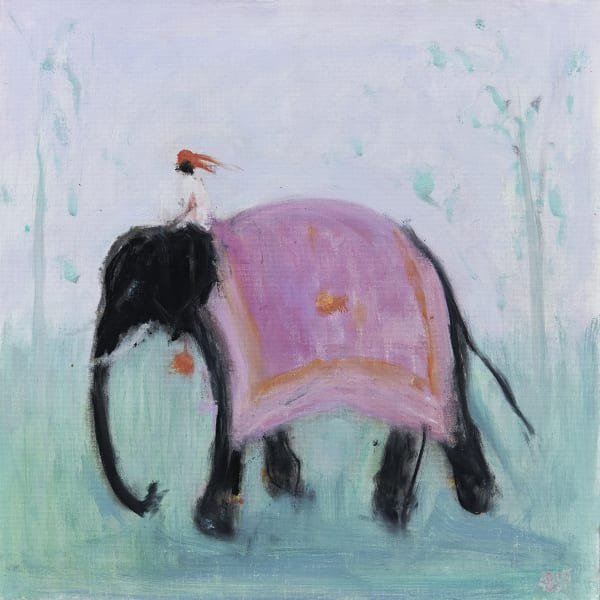 Ann Shrager, Elephant in Pink