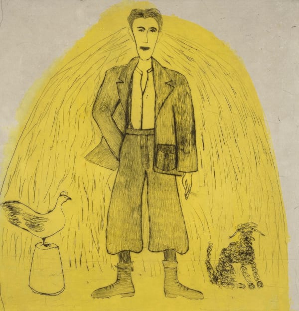 Kate Boxer, George Orwell with Marx and Henry Ford