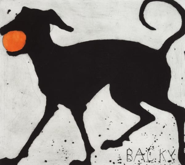 Kate Boxer, Backy (Unframed)