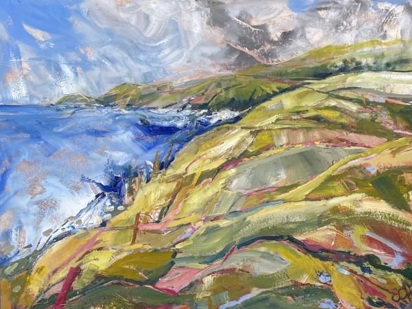 Emma Haggas, Wild Day, North Cornwall (Hungerford Gallery)