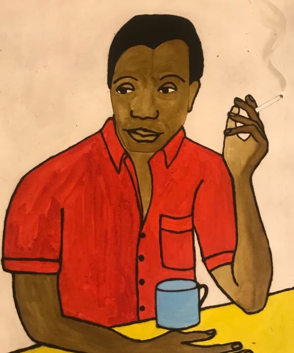 Kate Boxer, James Baldwin (Unframed)