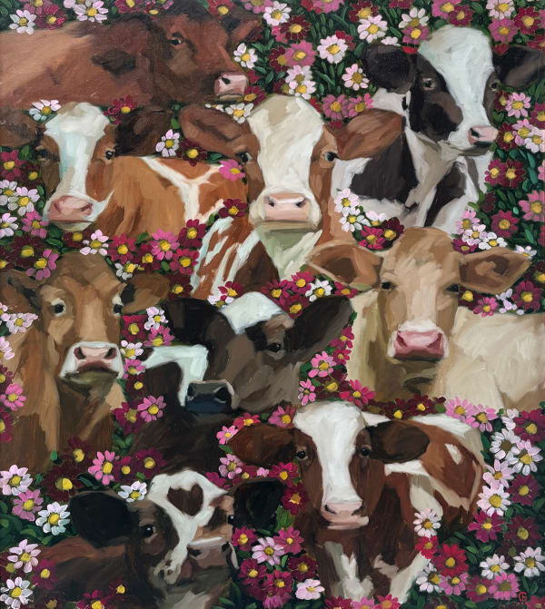 Georgia Fiennes, The Cow Collective (Hungerford Gallery)