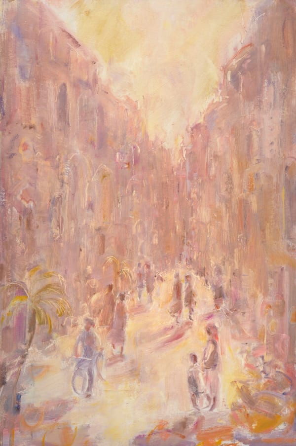 Jemma Powell, Street at Sunrise (Hungerford Gallery)