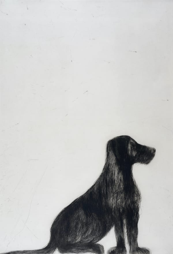 Kate Boxer, Stevie Sitting (Unframed)