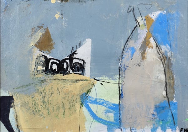 Felice Hodges, Periwinkle Blue (Still Life)