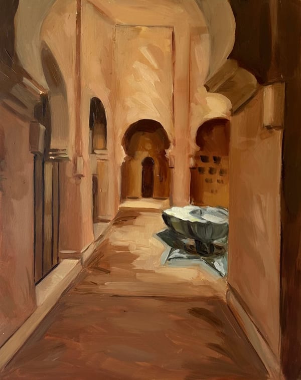 Georgina Crisford, Afternoon at the Riad (Hungerford Gallery)