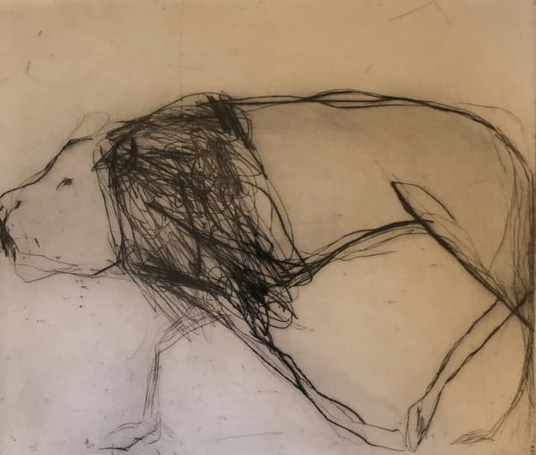 Kate Boxer, Lion for Real (Unframed)