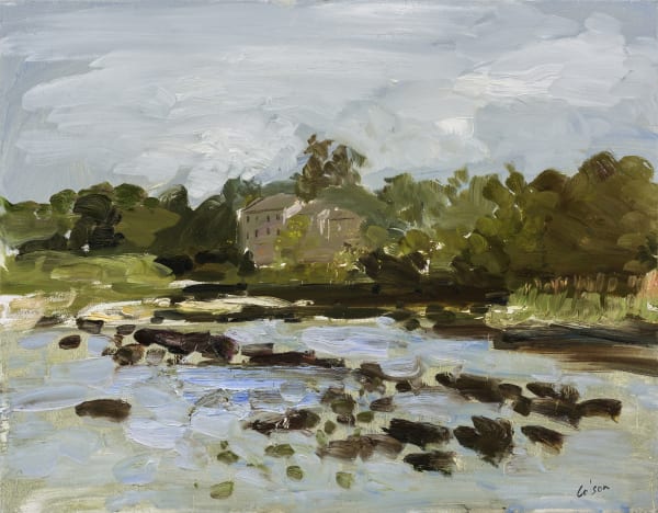 Richard Colson, Stepping Stones and Mill, Grassington II