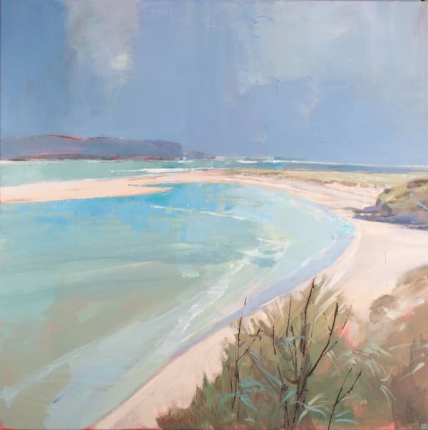 Andrew Jago, Stepper Point from Rock (Hungerford Gallery)