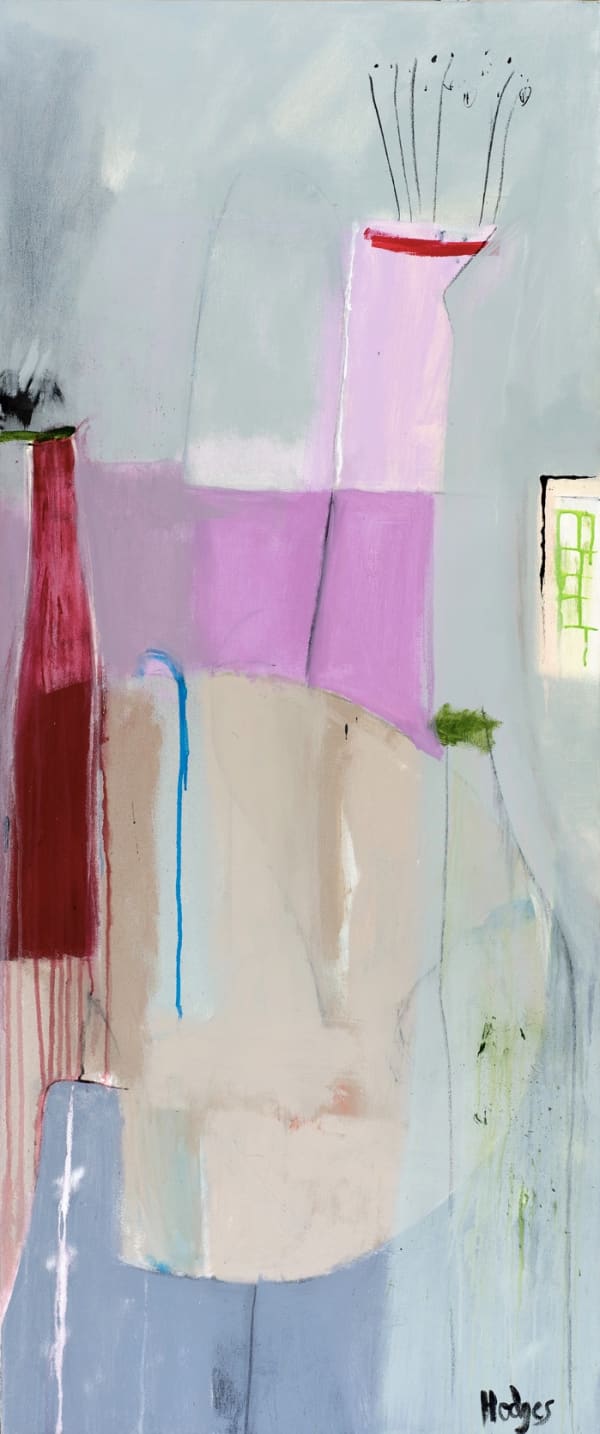 Felice Hodges, Still Life in Cerise