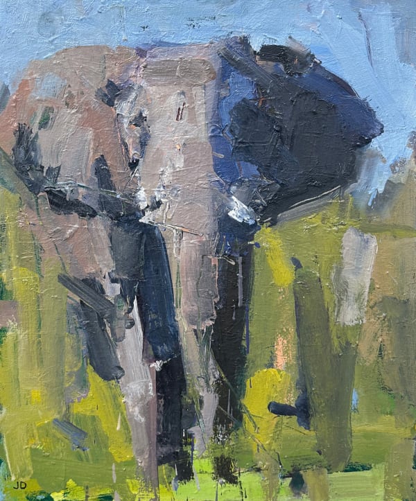 John Dobbs, Luangwa Elephant (Hungerford Gallery)
