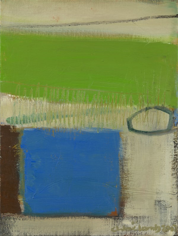 Chloe Lamb, Blue and Green II