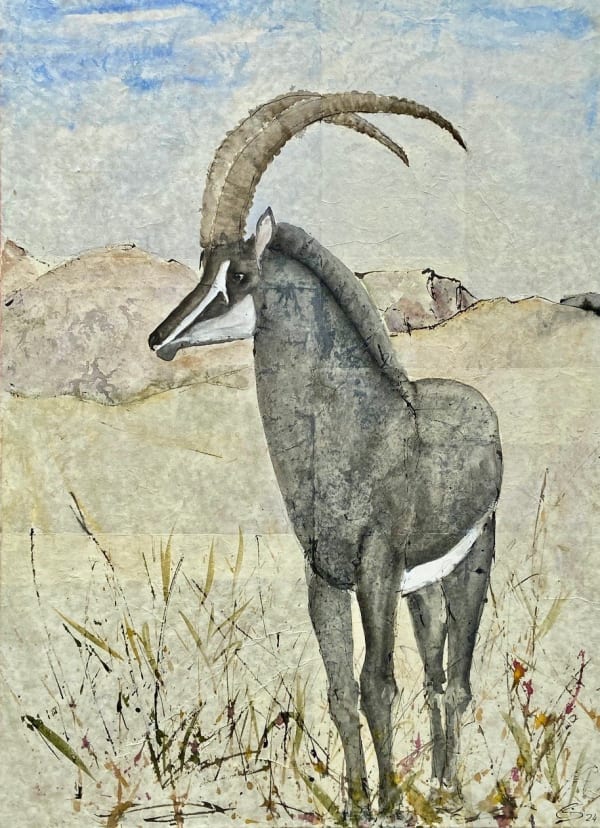 Christine Seifert, Sable Stallion (Hungerford Gallery)