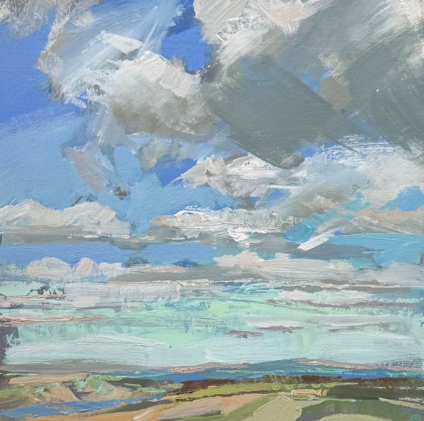 Andrew Jago, From a Hill to Bodmin Moor 2 (Hungerford Gallery)
