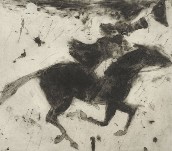 Kate Boxer, Dick Turpin leaving for York (Unframed)