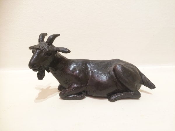 Rosalie Johnson, Reclining Goat