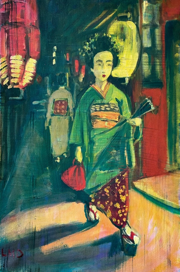 Lucy Dickens, Maiko in Kyoto