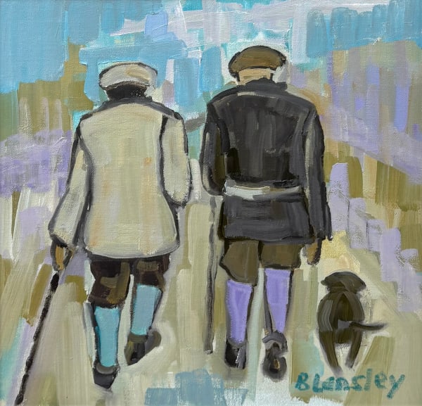 Bridget Lansley, Two Men and a Dog
