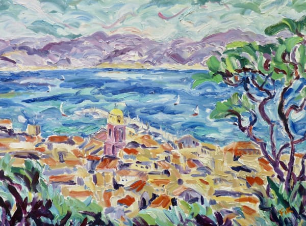 Fi Katzler, Afternoon Sun at St Tropez