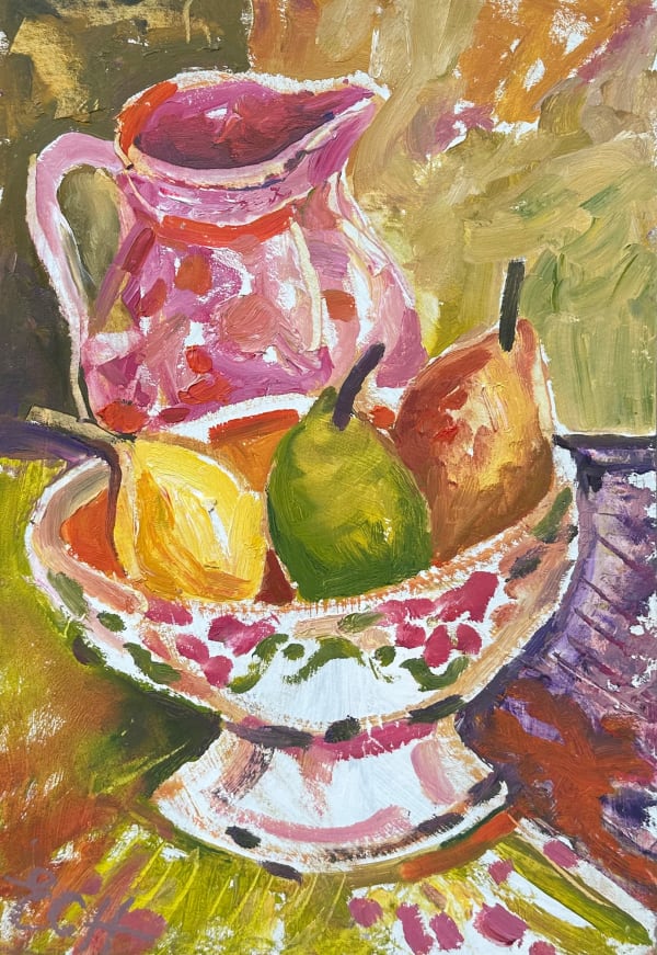 Emma Haggas, Jug and Pears