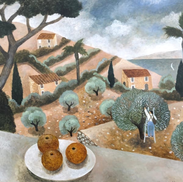 Sarah Bowman, Oranges, Mallorca (London Gallery)