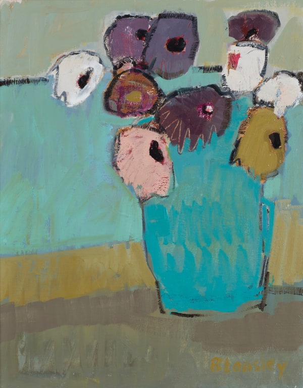 Bridget Lansley, Turquoise Pot