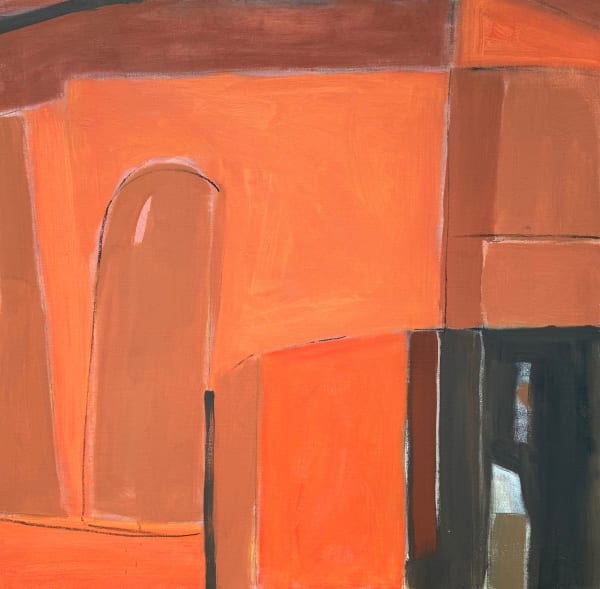 Frank Phelan, Untitled (Orange/Black) (London Gallery)