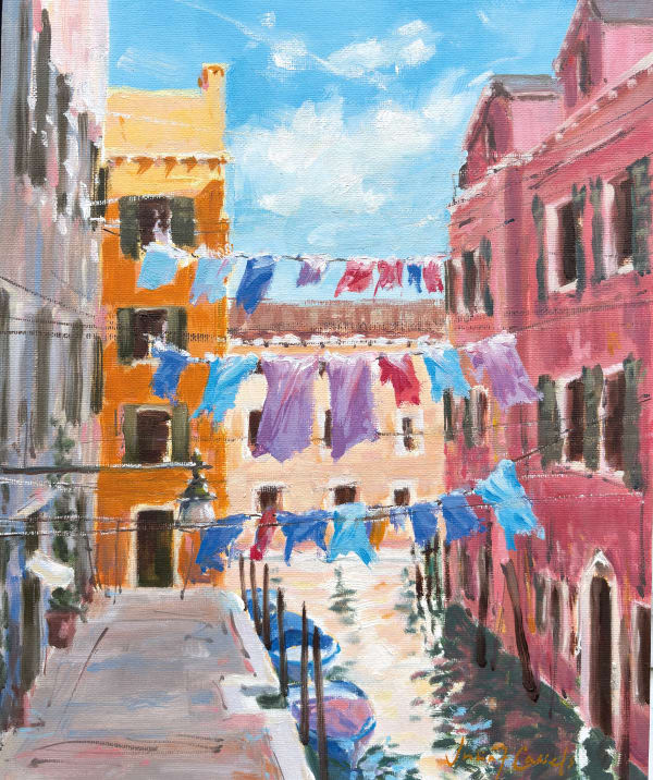 Julia Cassels, Laundry Day, Venice