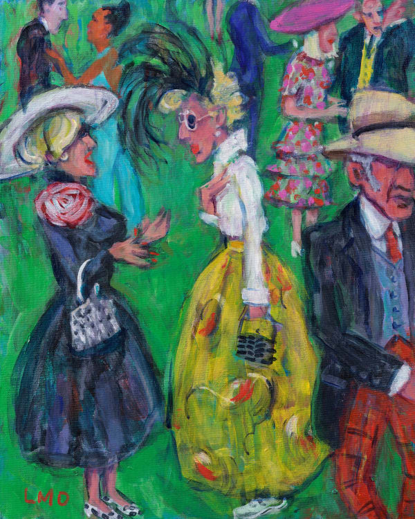 Lucy Dickens, Yellow Skirt (Hungerford Gallery)