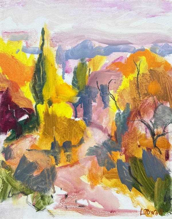 Lucy Powell, View Through the Garden (Hungerford Gallery)