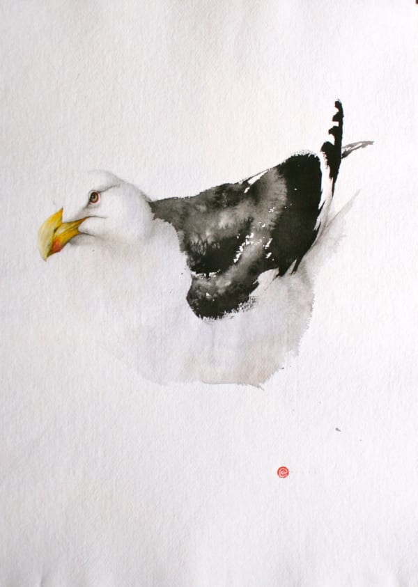 Karl Martens, Great Black Backed Gull (Hungerford Gallery)