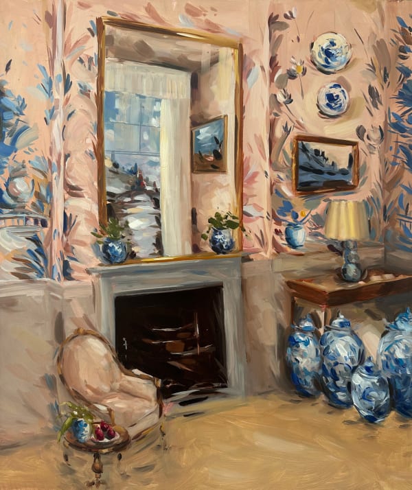 Georgina Crisford, As The Mazy Web She Whirls (Hungerford Gallery)