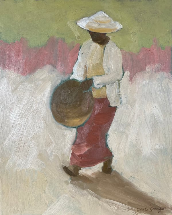 Clare Granger, Round Basket (London Gallery)