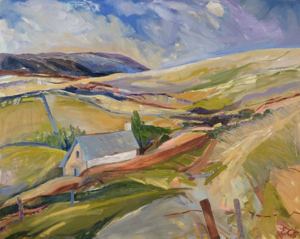 Emma Haggas, Hillside Hideaway (Hungerford Gallery)