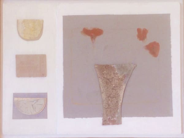 Colin Williams, Relief Painting with Vase (Hungerford Gallery)