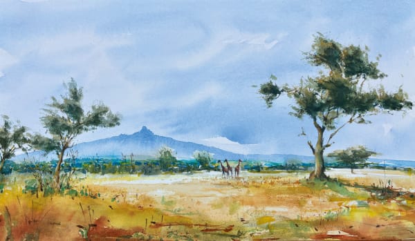 Julia Cassels, Mount Kenya, Early Morning