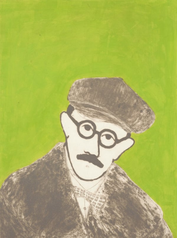 Kate Boxer, James Joyce (Unframed)
