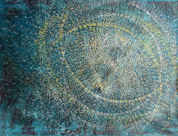 Marie Lepetit, Bleu Jaune II, 2016