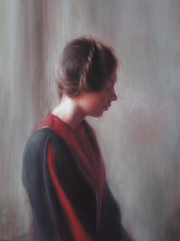 Anna Madia, Red Portrait, 2018