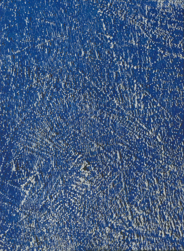 Marie Lepetit, Bleu Métallique I, 2024