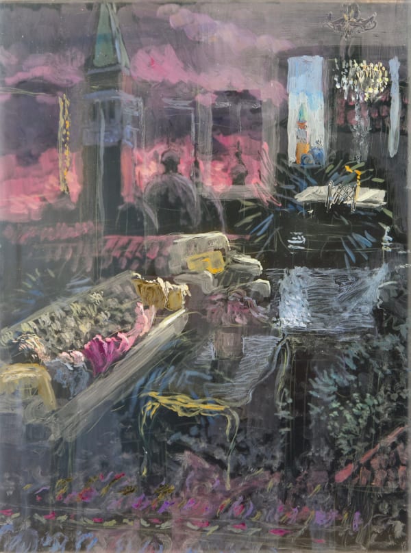 Venice Afternoon Inside Over Evening Outside, 2022