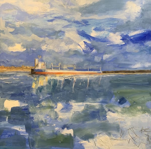 River and Ship, 2021