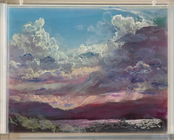 From the Studio, One Evening Over Another © Martin Weinstein , 2022
