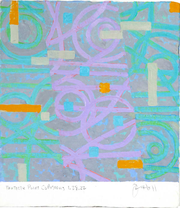 Particle Point Collisions 1.28.22, 2022