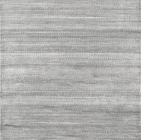 Gary Gissler f@@k , 2000 graphite on gessoed panel 8 x 8 in / 20.32 x 20.32 cm
